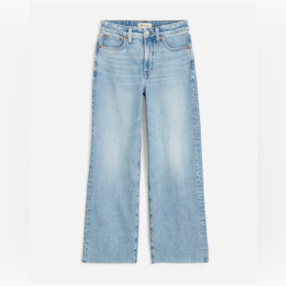 Madewell The Curvy Perfect Vintage Wide-Leg Crop Jean 28T NWT